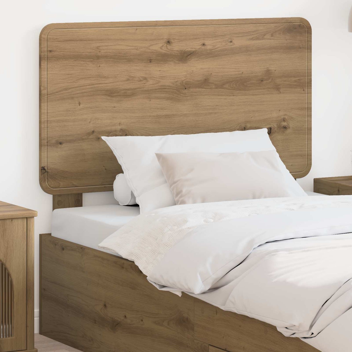 vidaXL Headboard Artisan Oak Engineered wood