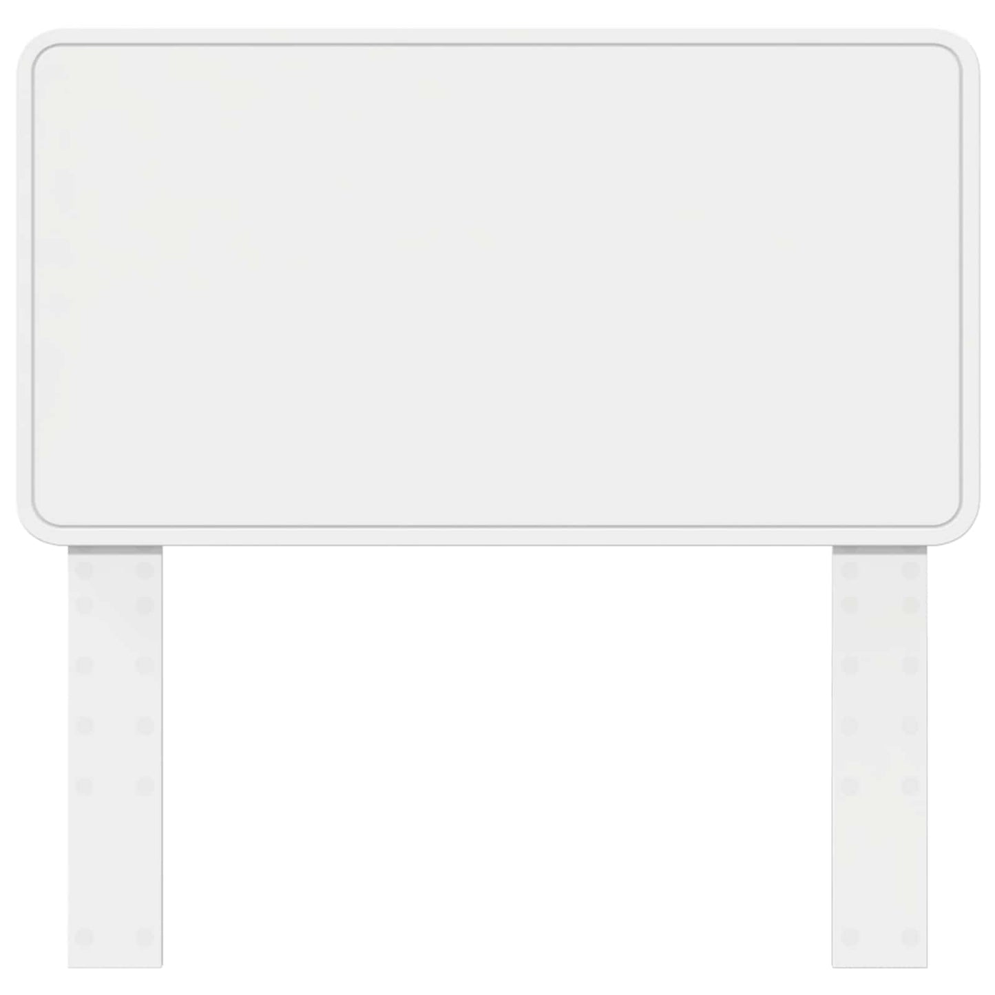 vidaXL Headboard White Engineered wood