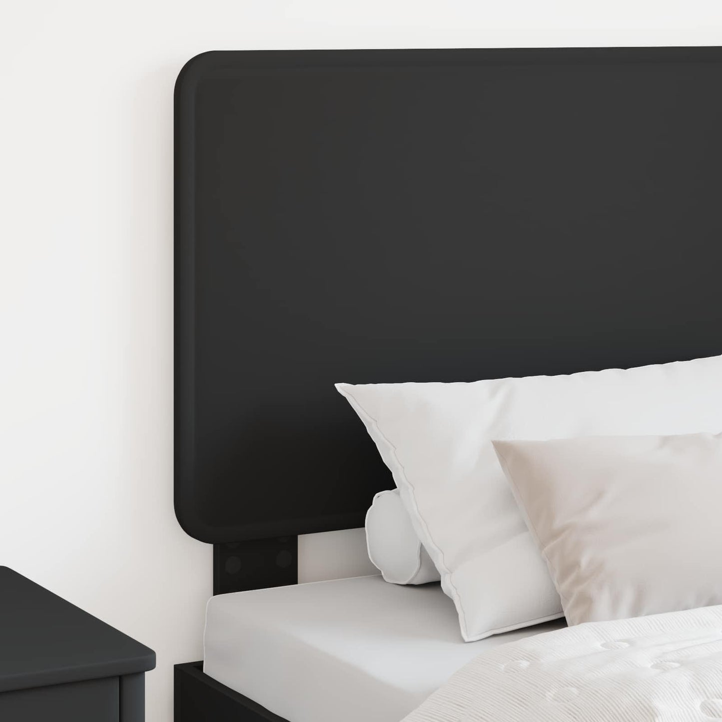 vidaXL Headboard Black Oak Engineered wood