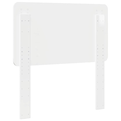 vidaXL Headboard Gloss White Engineered wood