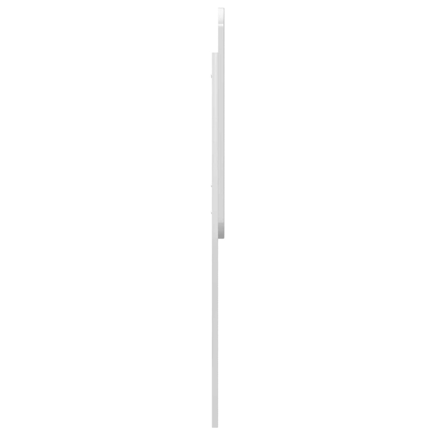 vidaXL Headboard Gloss White Engineered wood