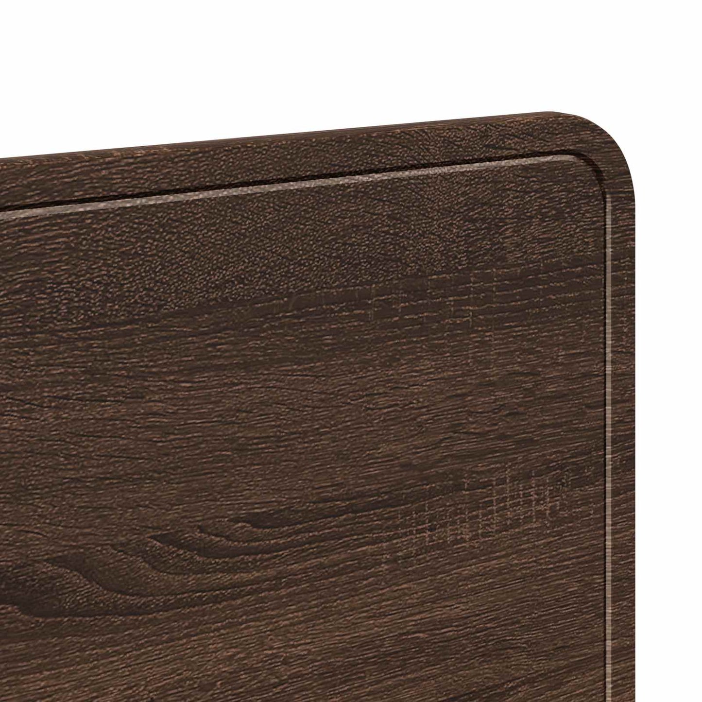 vidaXL Headboard Brown Oak Engineered wood