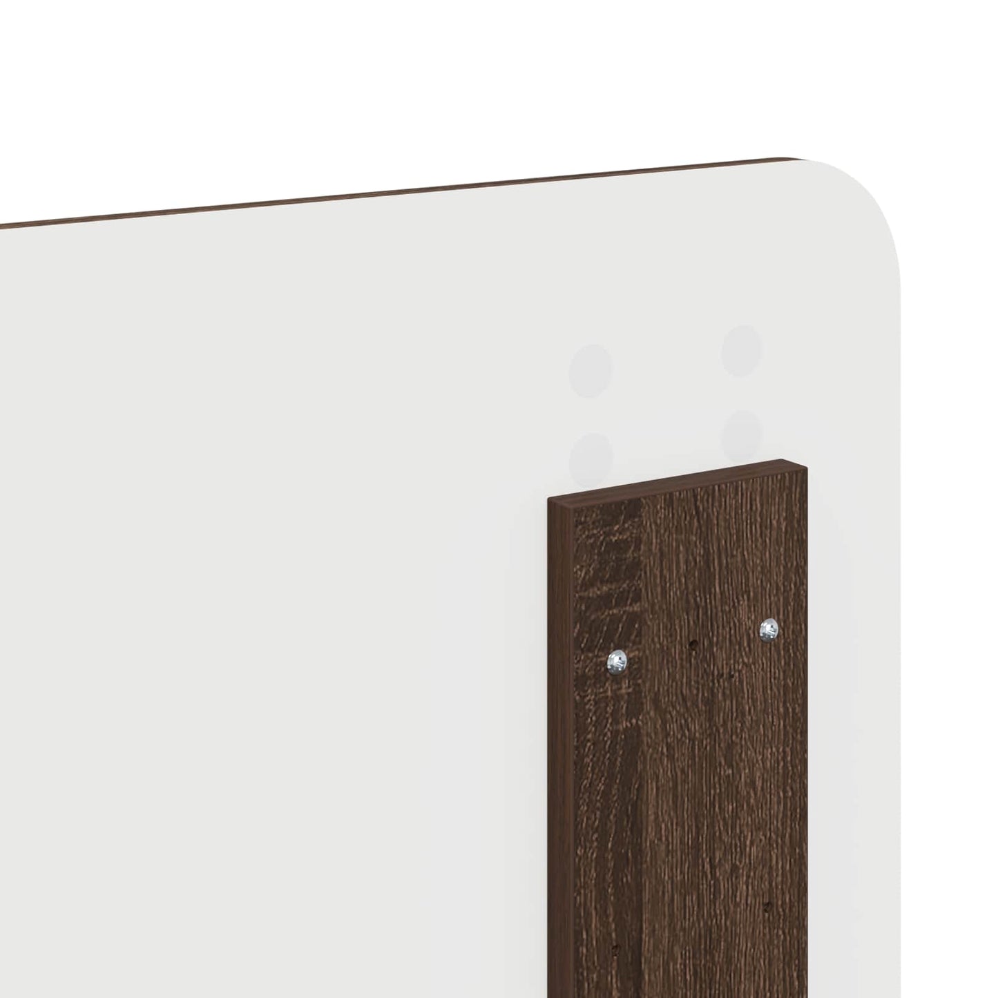 vidaXL Headboard Brown Oak Engineered wood