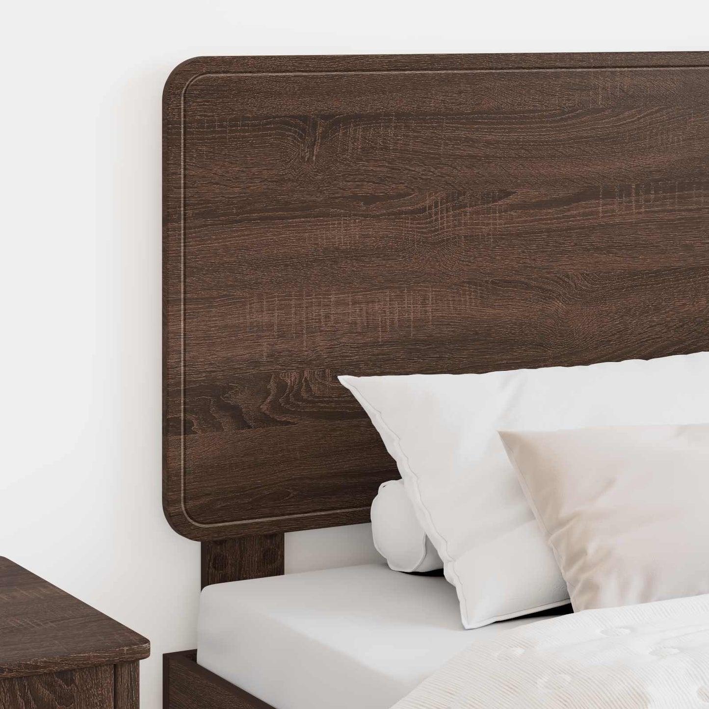 vidaXL Headboard Brown Oak Engineered wood