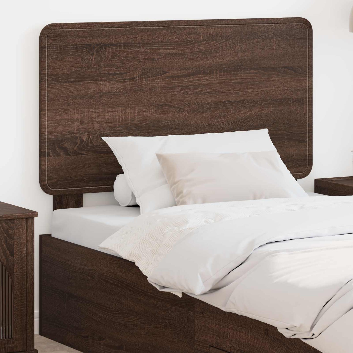 vidaXL Headboard Brown Oak Engineered wood