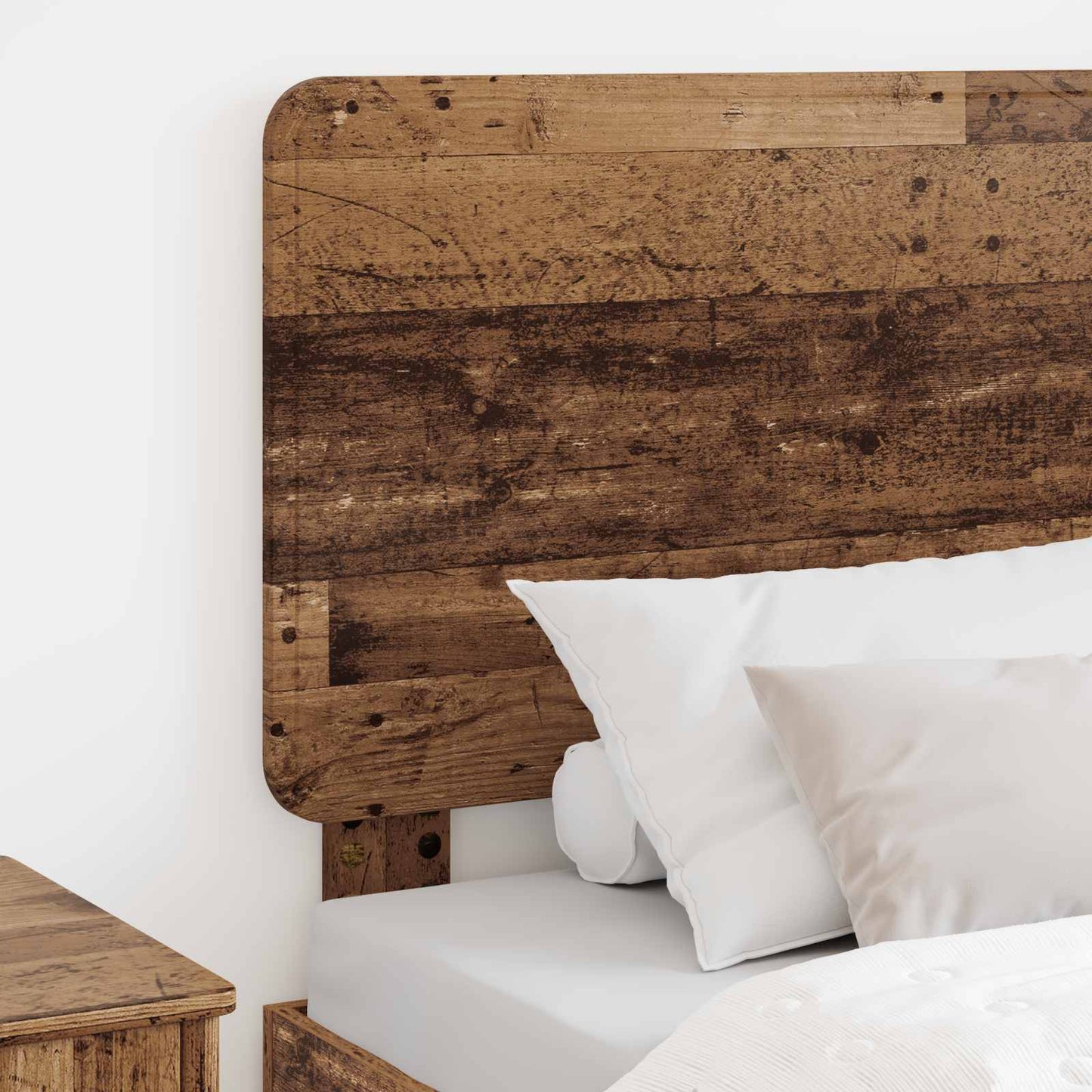 vidaXL Headboard Old Wood Engineered wood