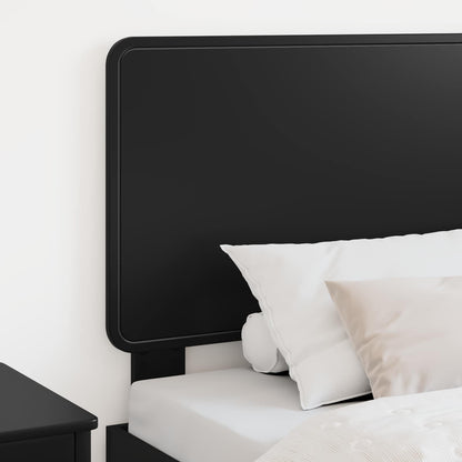 vidaXL Headboard Black Oak Engineered wood