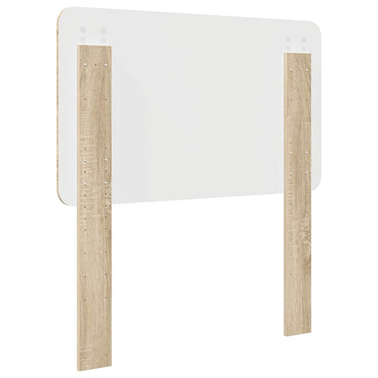 vidaXL Headboard Sonoma Oak Engineered wood