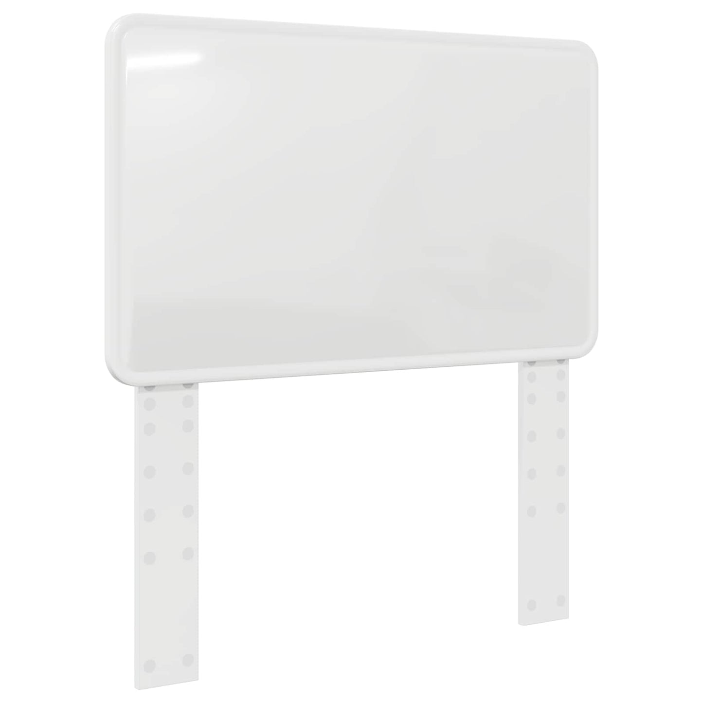 vidaXL Headboard Gloss White Engineered wood