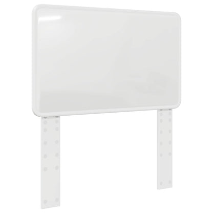 vidaXL Headboard Gloss White Engineered wood
