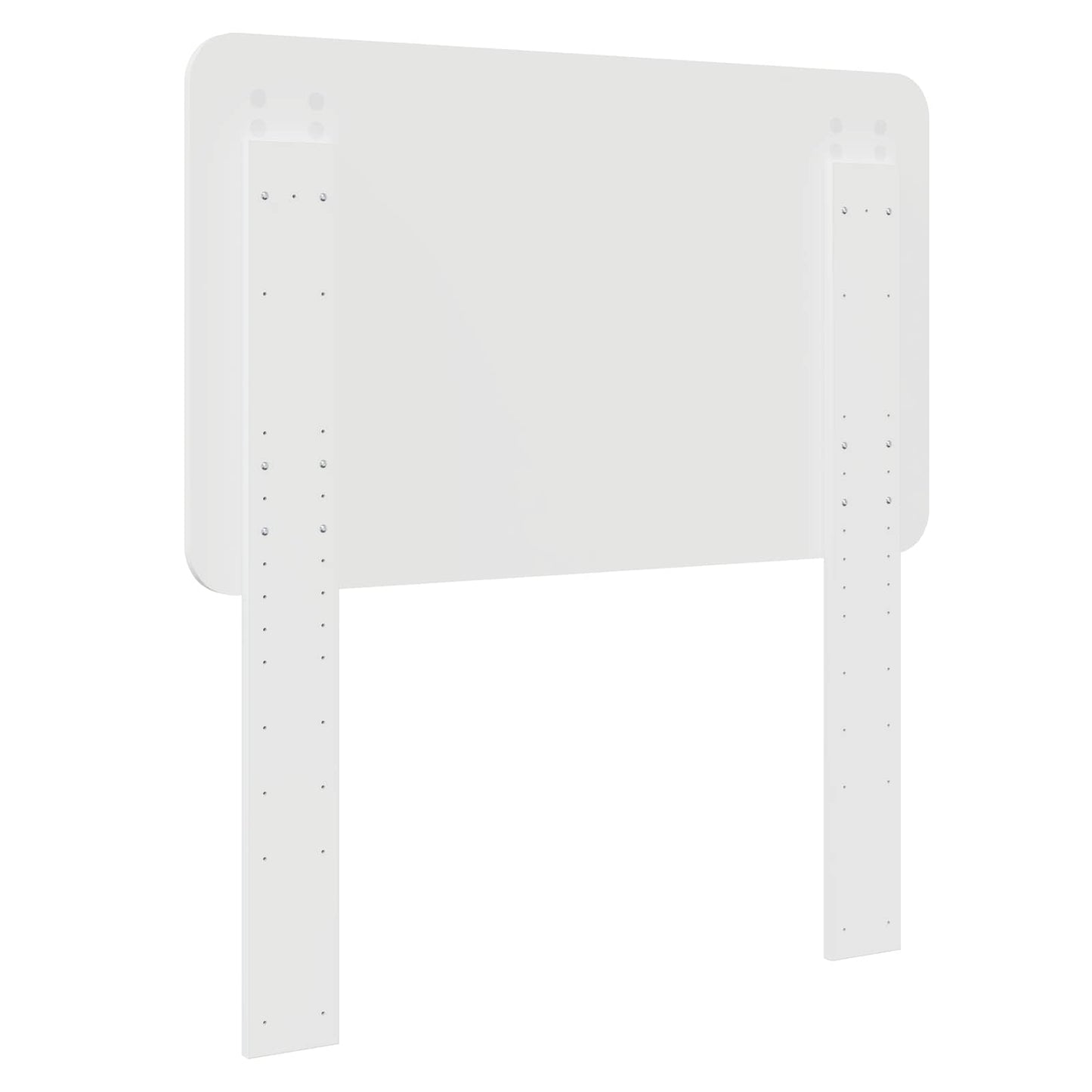 vidaXL Headboard Gloss White Engineered wood