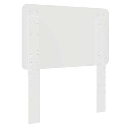 vidaXL Headboard Gloss White Engineered wood