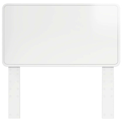 vidaXL Headboard Gloss White Engineered wood
