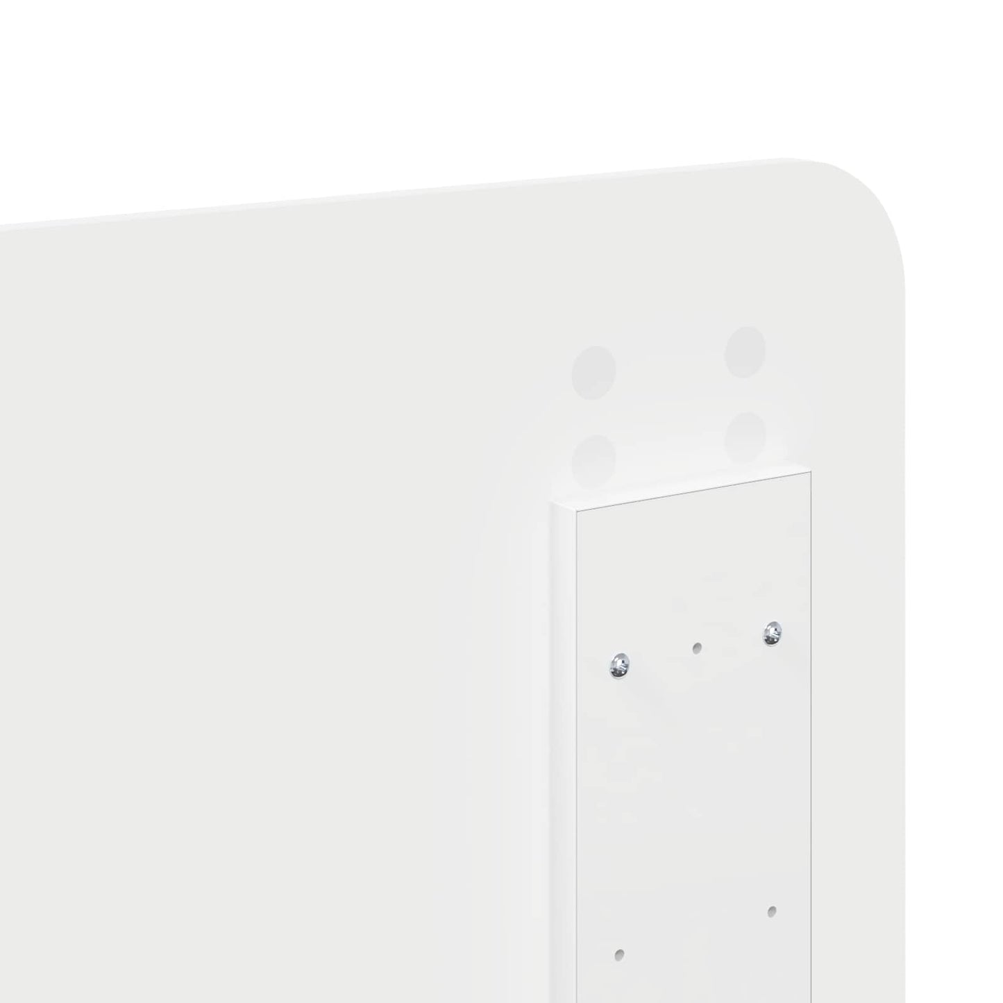 vidaXL Headboard White Engineered wood