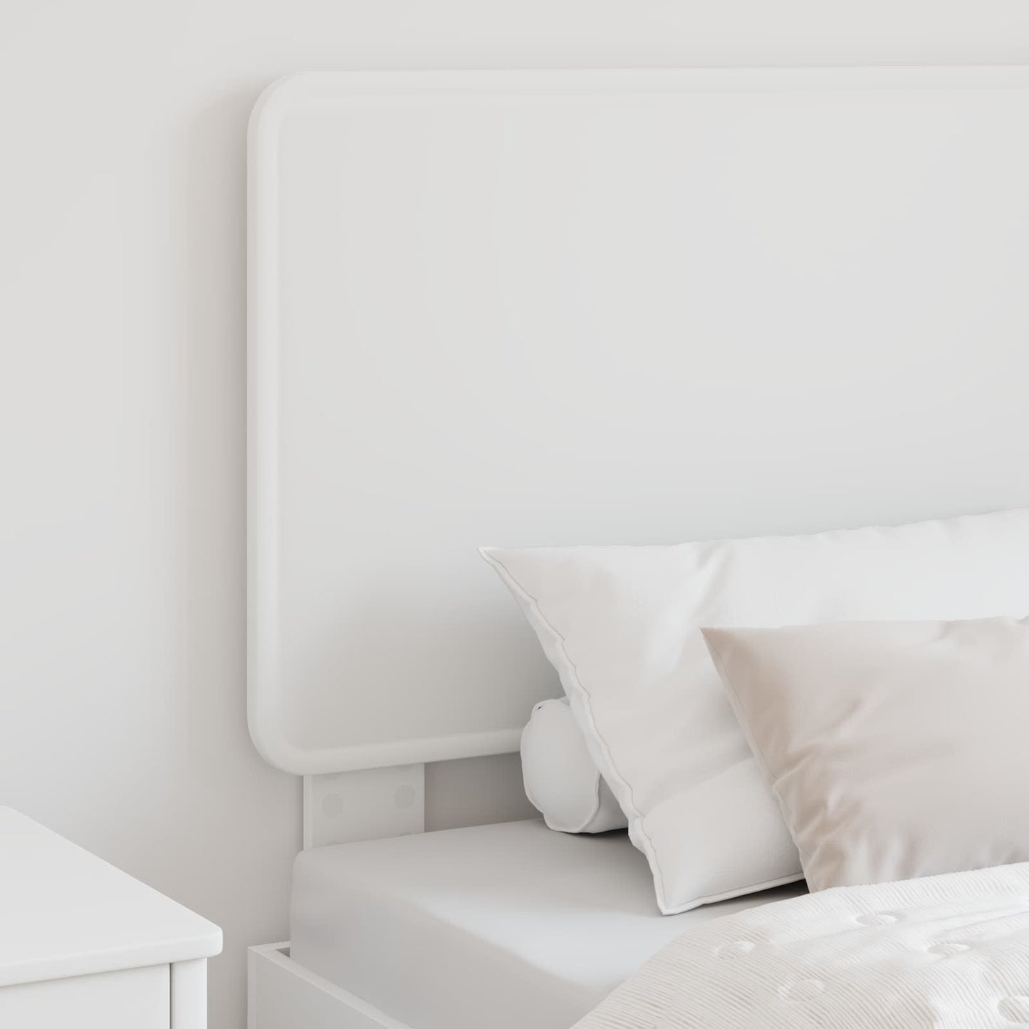 vidaXL Headboard White Engineered wood