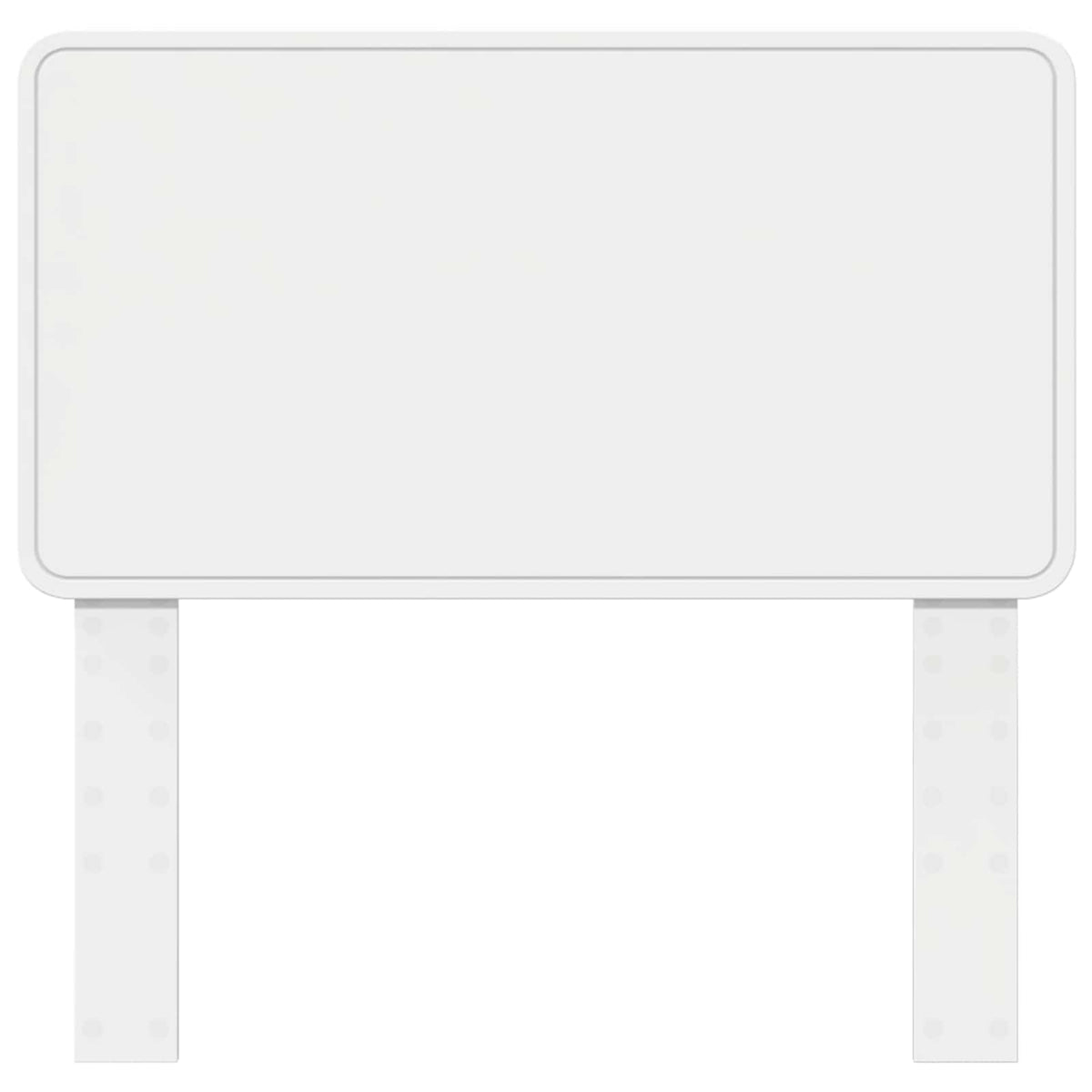 vidaXL Headboard White Engineered wood