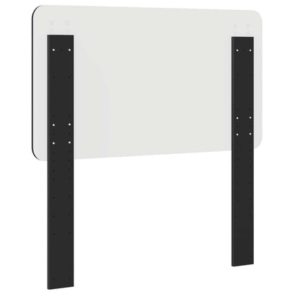 vidaXL Headboard Black Oak Engineered wood