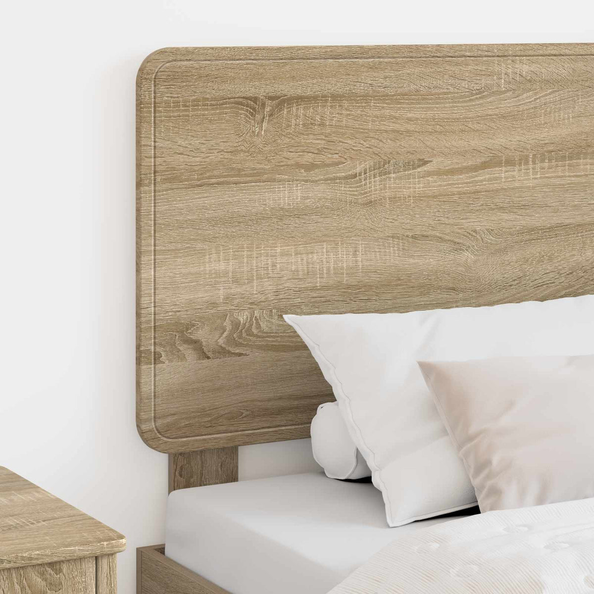 vidaXL Headboard Sonoma Oak Engineered wood