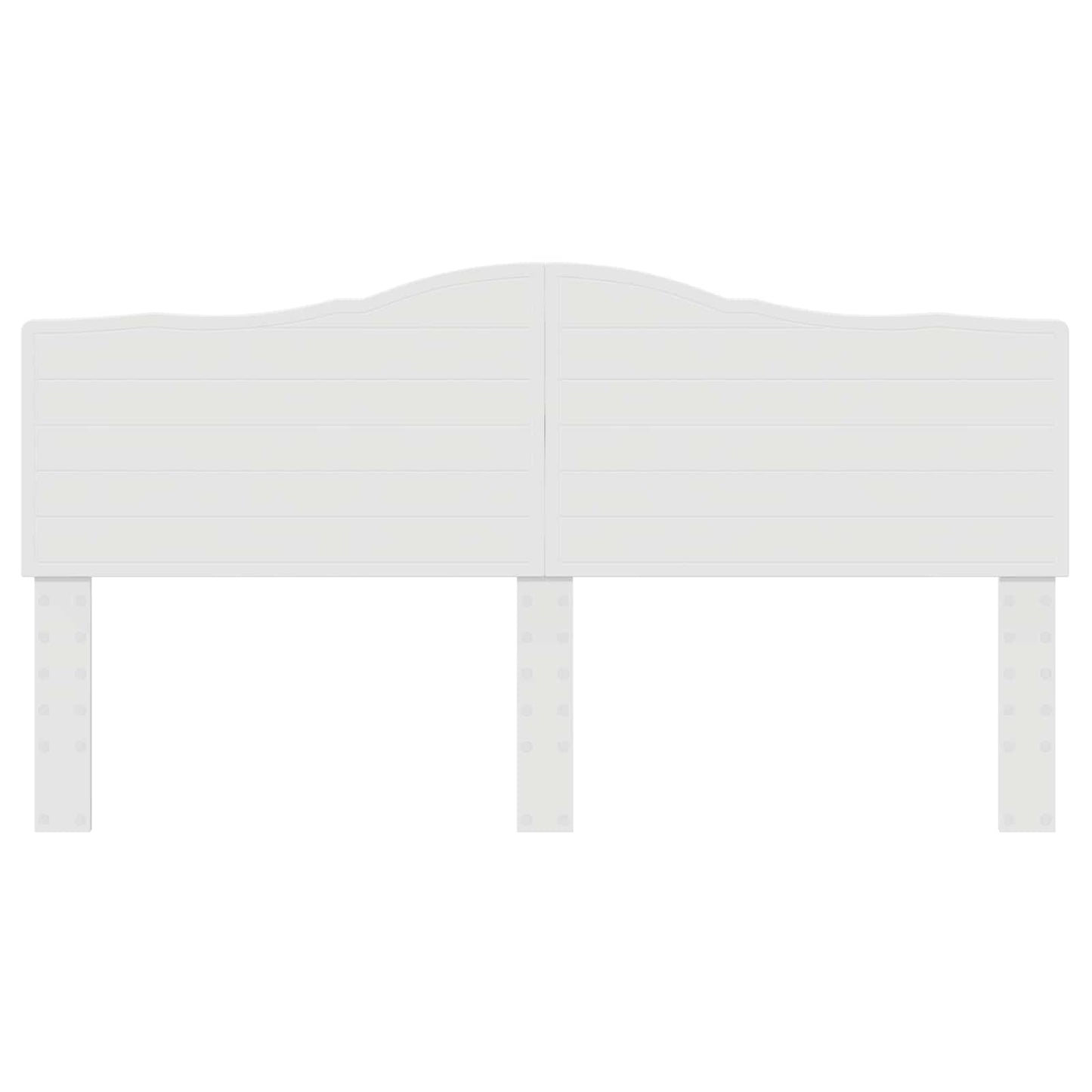 vidaXL Headboard White Engineered wood