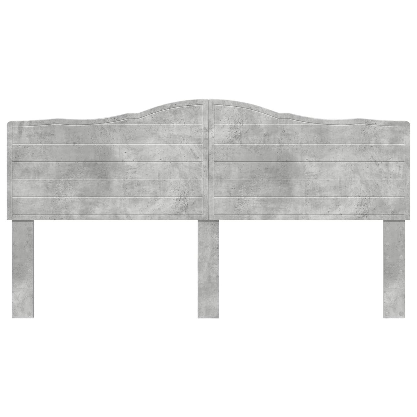 vidaXL Headboard Concrete Grey Engineered wood