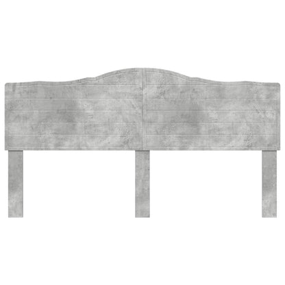 vidaXL Headboard Concrete Grey Engineered wood