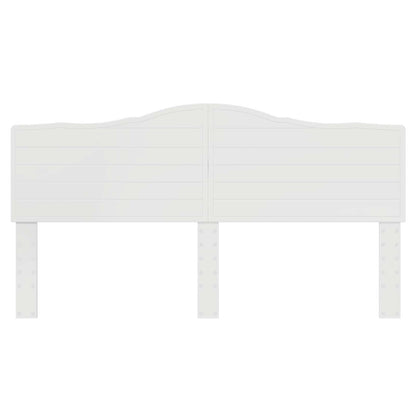 vidaXL Headboard Gloss White Engineered wood