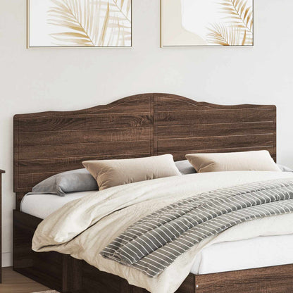 vidaXL Headboard Brown Oak Engineered wood