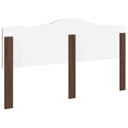 vidaXL Headboard Brown Oak Engineered wood
