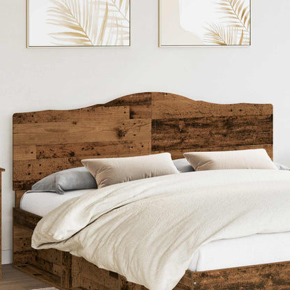vidaXL Headboard Old Wood Engineered wood