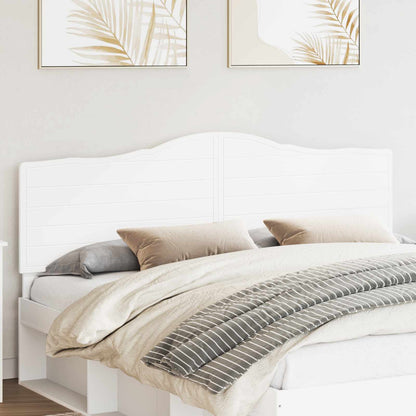 vidaXL Headboard White Engineered wood