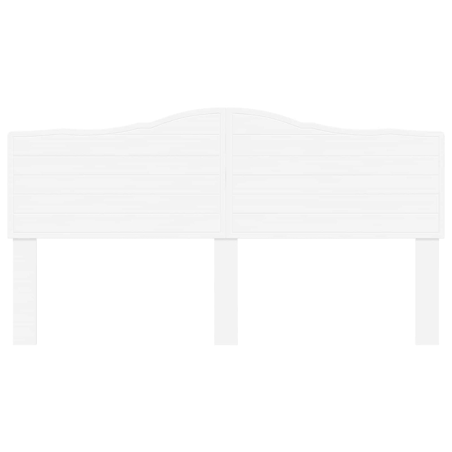 vidaXL Headboard White Engineered wood