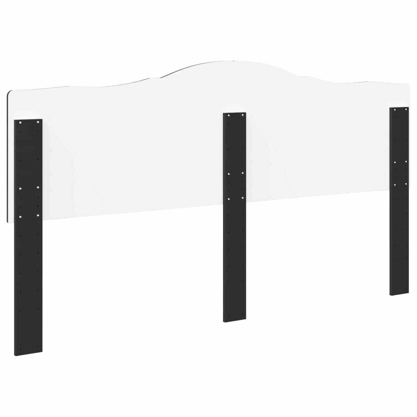 vidaXL Headboard Black Oak Engineered wood