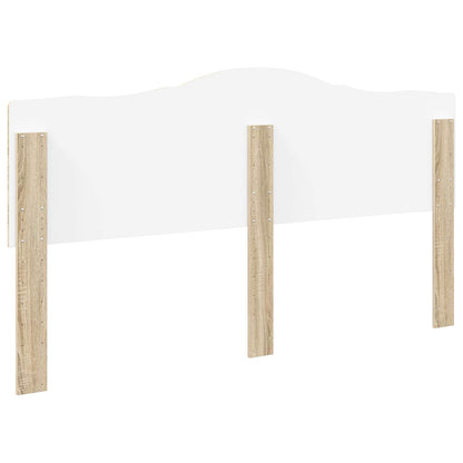 vidaXL Headboard Sonoma Oak Engineered wood