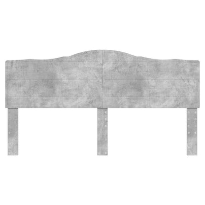 vidaXL Headboard Concrete Grey Engineered wood