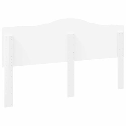vidaXL Headboard Gloss White Engineered wood