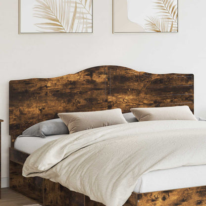 vidaXL Headboard Smoked Oak Engineered wood