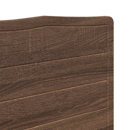 vidaXL Headboard Brown Oak Engineered wood