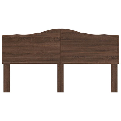 vidaXL Headboard Brown Oak Engineered wood