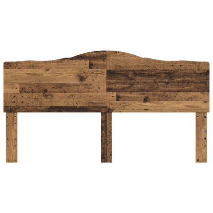 vidaXL Headboard Old Wood Engineered wood