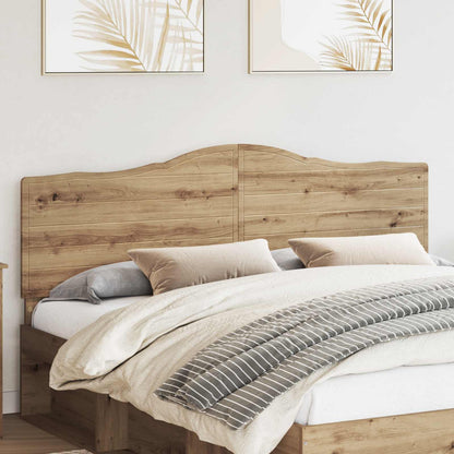 vidaXL Headboard Artisan Oak Engineered wood