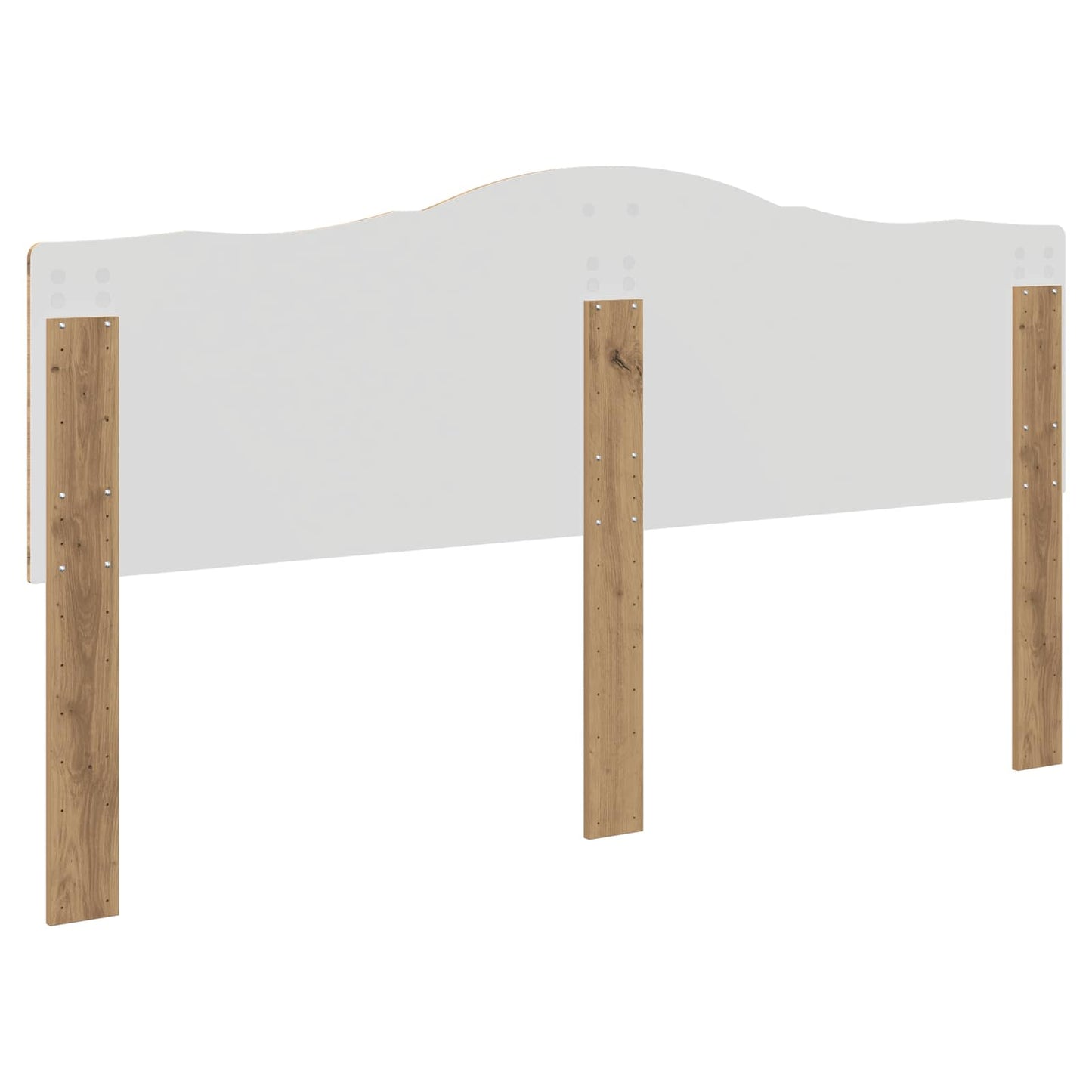 vidaXL Headboard Artisan Oak Engineered wood