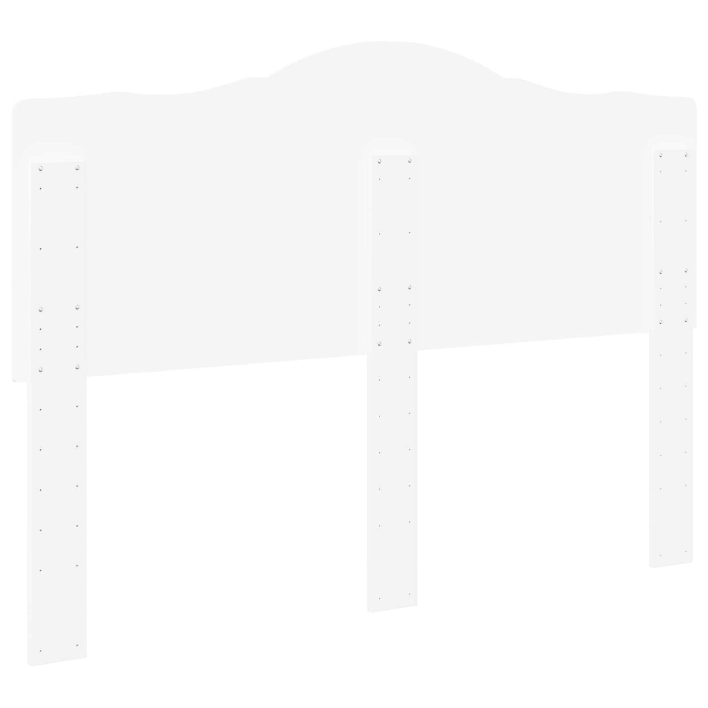 vidaXL Headboard White Engineered wood