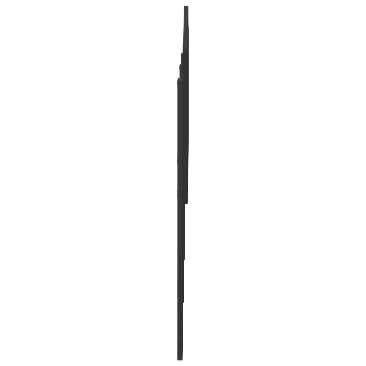 vidaXL Headboard Black Oak Engineered wood
