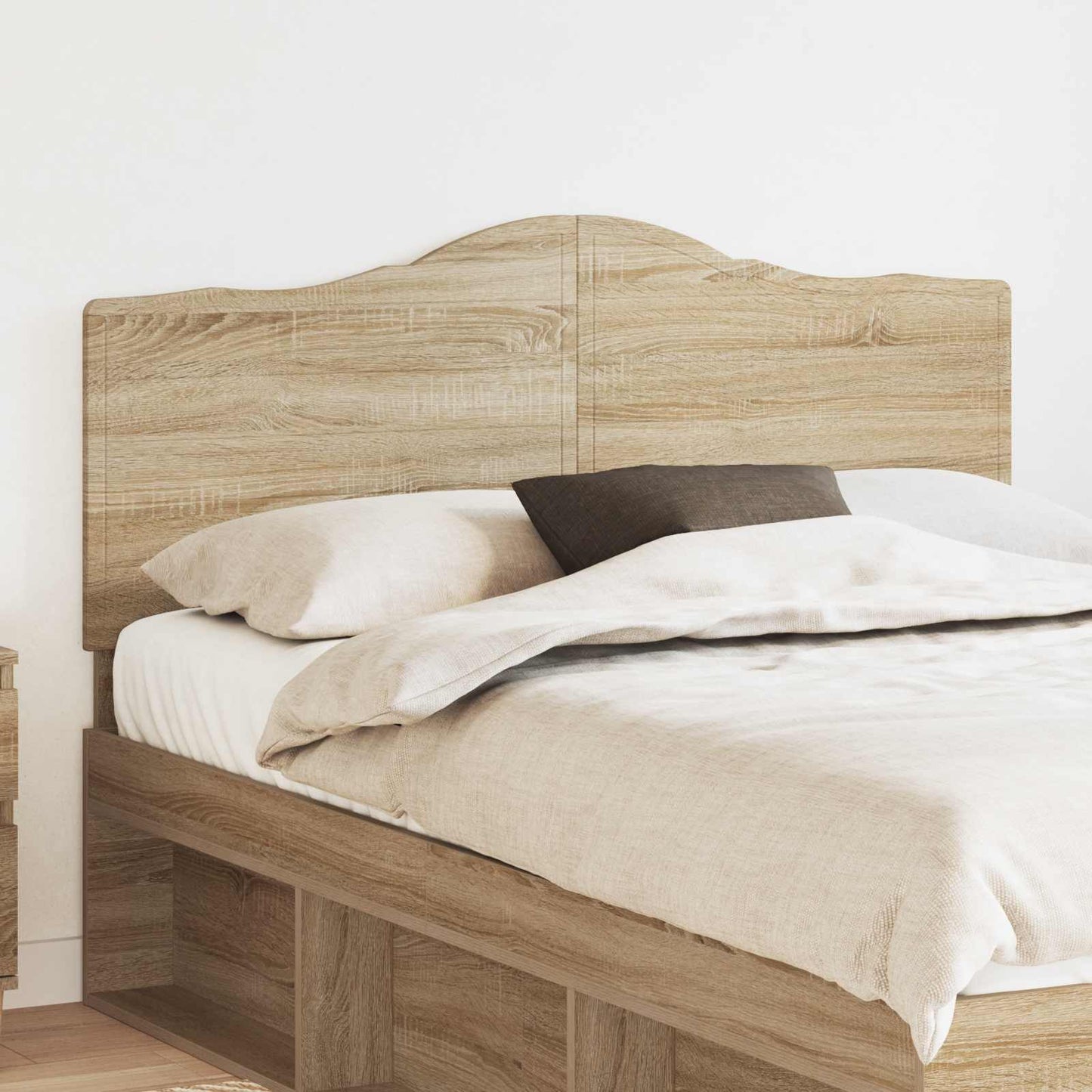 vidaXL Headboard Sonoma Oak Engineered wood