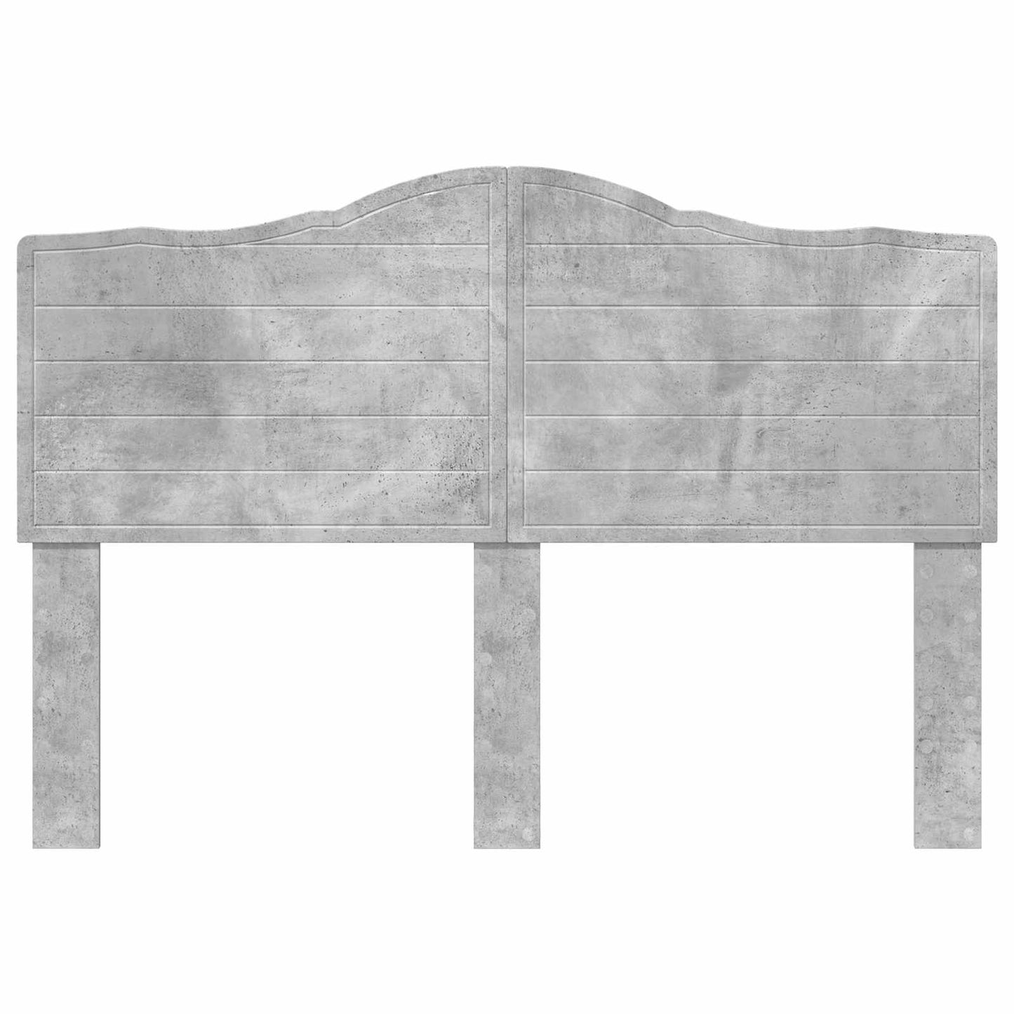 vidaXL Headboard Concrete Grey Engineered wood