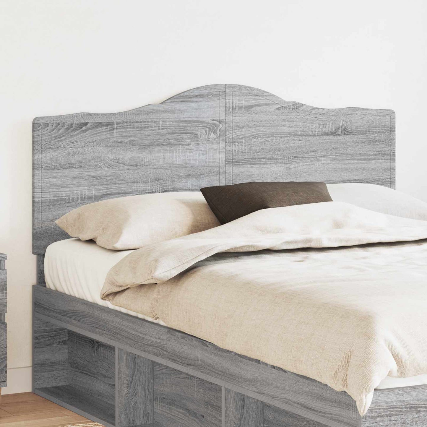 vidaXL Headboard Grey Sonoma Engineered wood