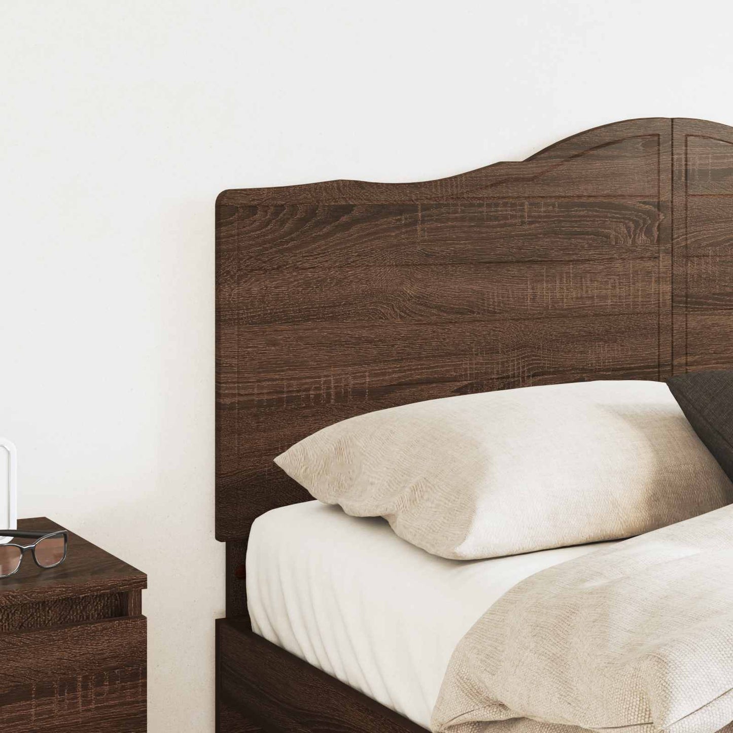 vidaXL Headboard Brown Oak Engineered wood