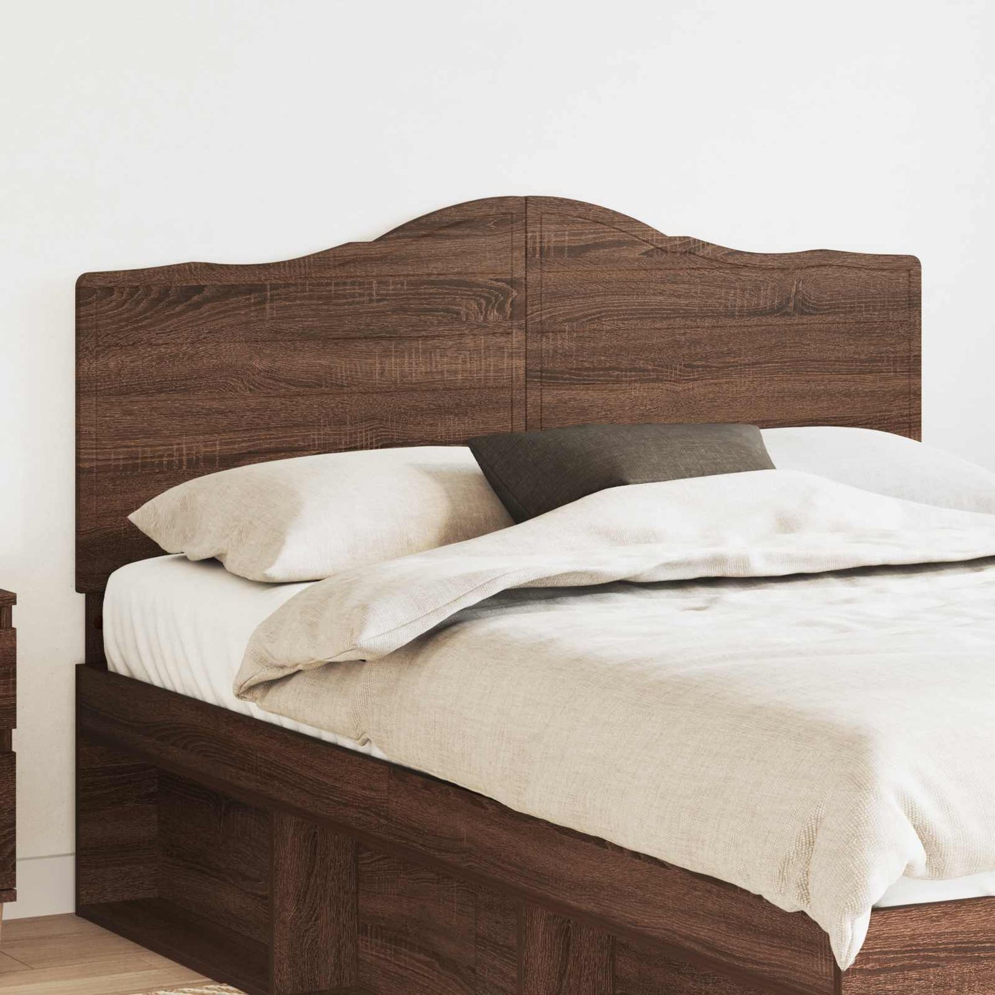 vidaXL Headboard Brown Oak Engineered wood