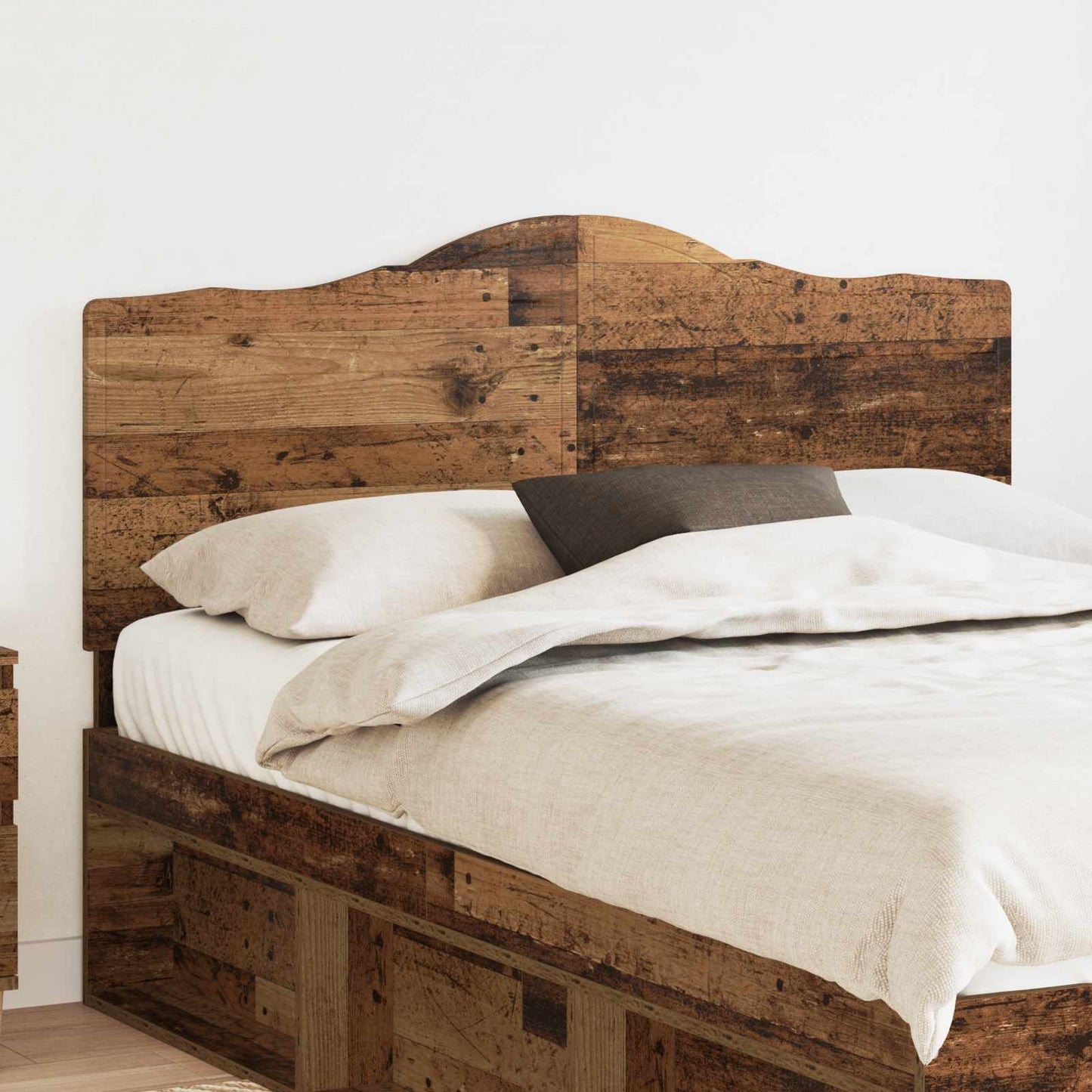 vidaXL Headboard Old Wood Engineered wood