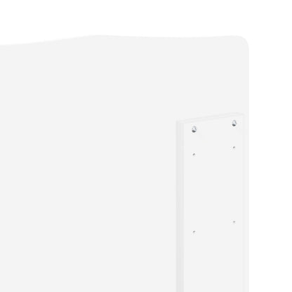 vidaXL Headboard White Engineered wood